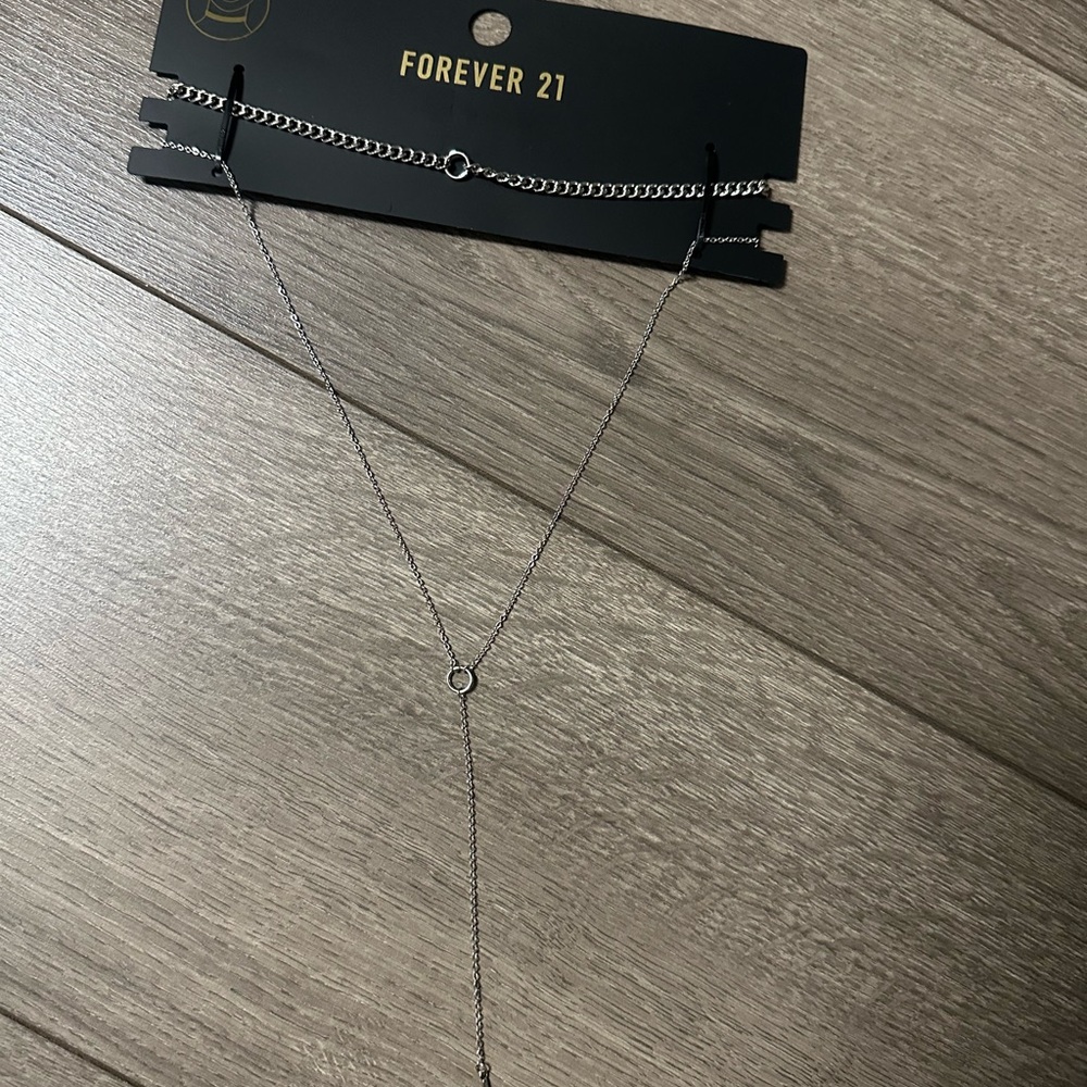 Silver Layered Necklace